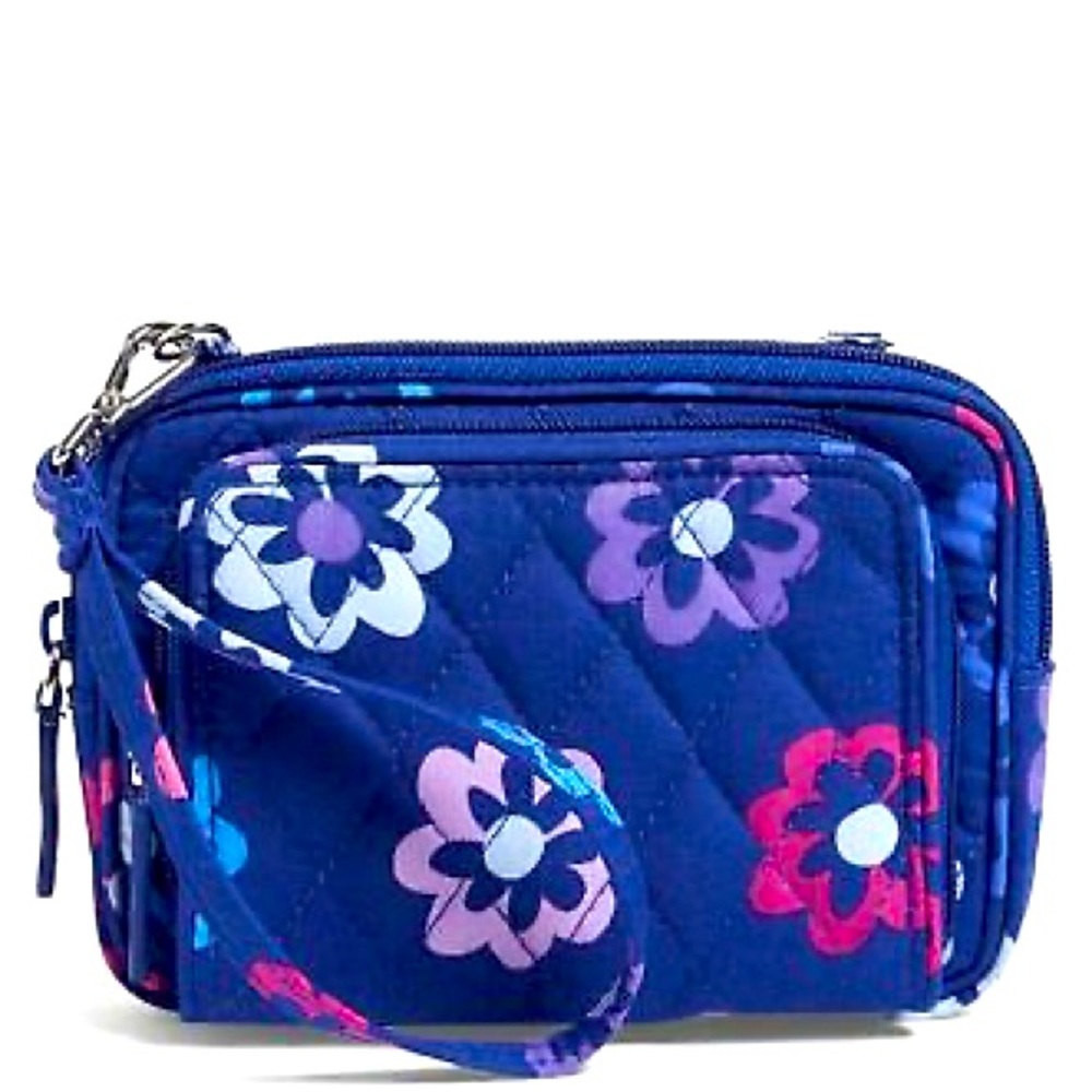 Vera Bradley On the Square Wristlet (Ellie Flowers)